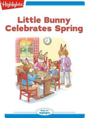cover image of Little Bunny Celebrates Spring